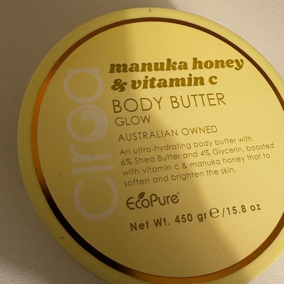 Ciroa Manuka Honey & Vitamin C Body Butter Glow 15.8oz - Picture 6 of 7